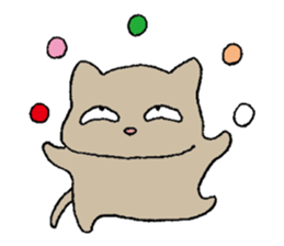 Nice days of nekosan. sticker #13460926