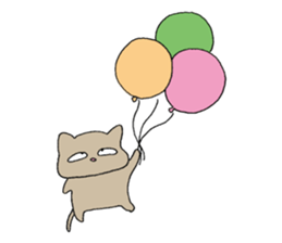 Nice days of nekosan. sticker #13460929