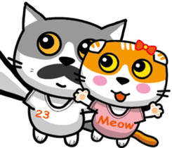 23Meow-What are you doing? sticker #13461601