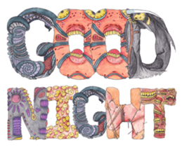 Monster ABC's sticker #13461830