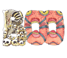 Monster ABC's sticker #13461832