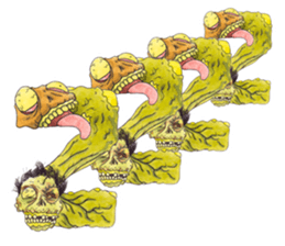 Monster ABC's sticker #13461834