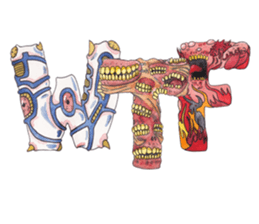 Monster ABC's sticker #13461837