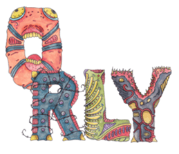 Monster ABC's sticker #13461840