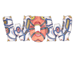 Monster ABC's sticker #13461843