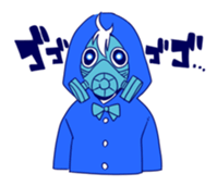 Gas mask sticker #13462131