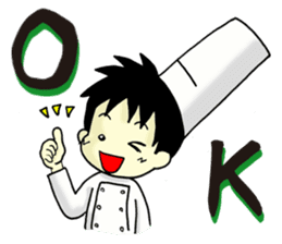 Conversation of chef sticker #13462390