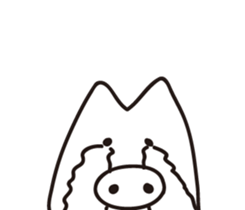 Pig vertebrae sticker #13462683