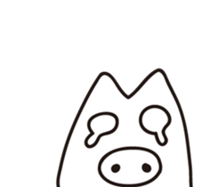 Pig vertebrae sticker #13462687