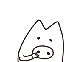 Pig vertebrae sticker #13462690