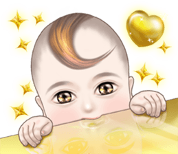 Rich Baby (Traditional) sticker #13463003