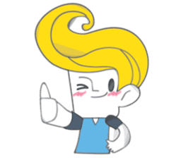 handsome pete sticker #13463094