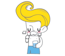 handsome pete sticker #13463115