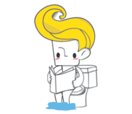 handsome pete sticker #13463117