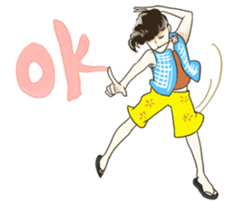 Various Poses and Expressions of "Ok" sticker #13463150