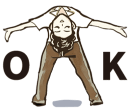 Various Poses and Expressions of "Ok" sticker #13463154