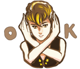 Various Poses and Expressions of "Ok" sticker #13463168