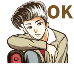 Various Poses and Expressions of "Ok" sticker #13463169