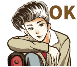 Various Poses and Expressions of "Ok" sticker #13463169