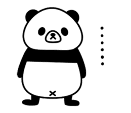 PANDA NO KONBU sticker #13463197
