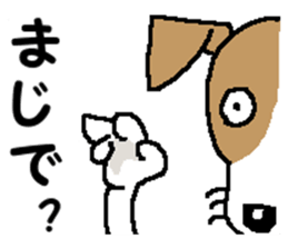 Jack dog 9 (The gray volume) sticker #13463323