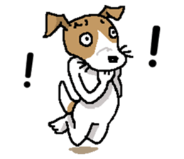 Jack dog 9 (The gray volume) sticker #13463327