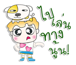 Mr. Yamada. Love dog.^^ sticker #13463351