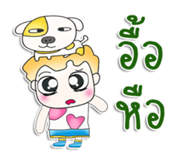 Mr. Yamada. Love dog.^^ sticker #13463376