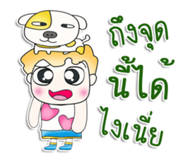 Mr. Yamada. Love dog.^^ sticker #13463379