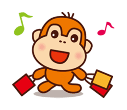Orangutan colon-chan4_Going out sticker #13463513