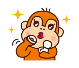 Orangutan colon-chan4_Going out sticker #13463533