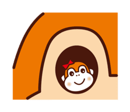 Orangutan colon-chan4_Going out sticker #13463536