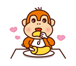 Orangutan colon-chan4_Going out sticker #13463537