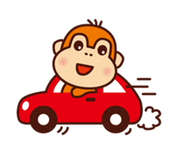 Orangutan colon-chan4_Going out sticker #13463542