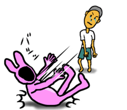 A cheeful person2 sticker #13463823