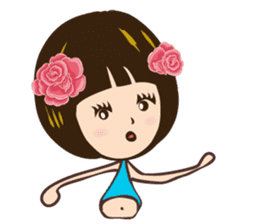 Super Beauty QQ idol Vol.3 Paper Doll sticker #13464010