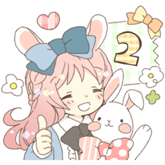 Rabbit ear girl Rosy part 2