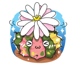 Cute Cactus Family sticker #13464663