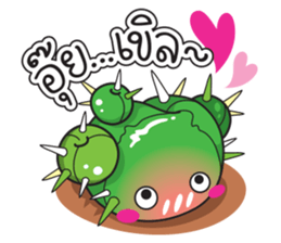 Cute Cactus Family sticker #13464670