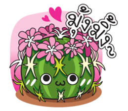 Cute Cactus Family sticker #13464673