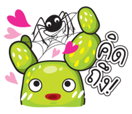Cute Cactus Family sticker #13464675