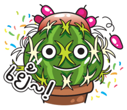 Cute Cactus Family sticker #13464676