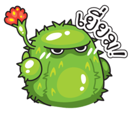 Cute Cactus Family sticker #13464677