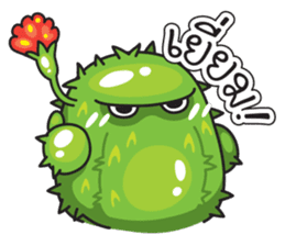 Cute Cactus Family sticker #13464677