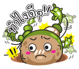 Cute Cactus Family sticker #13464678