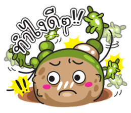 Cute Cactus Family sticker #13464678