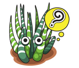Cute Cactus Family sticker #13464679