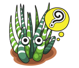 Cute Cactus Family sticker #13464679