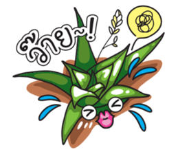 Cute Cactus Family sticker #13464686