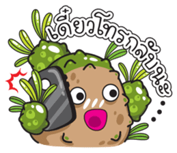 Cute Cactus Family sticker #13464689